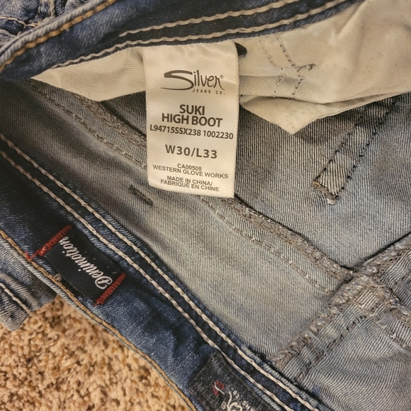 Silver Suki Jeans - Picture 3 of 3